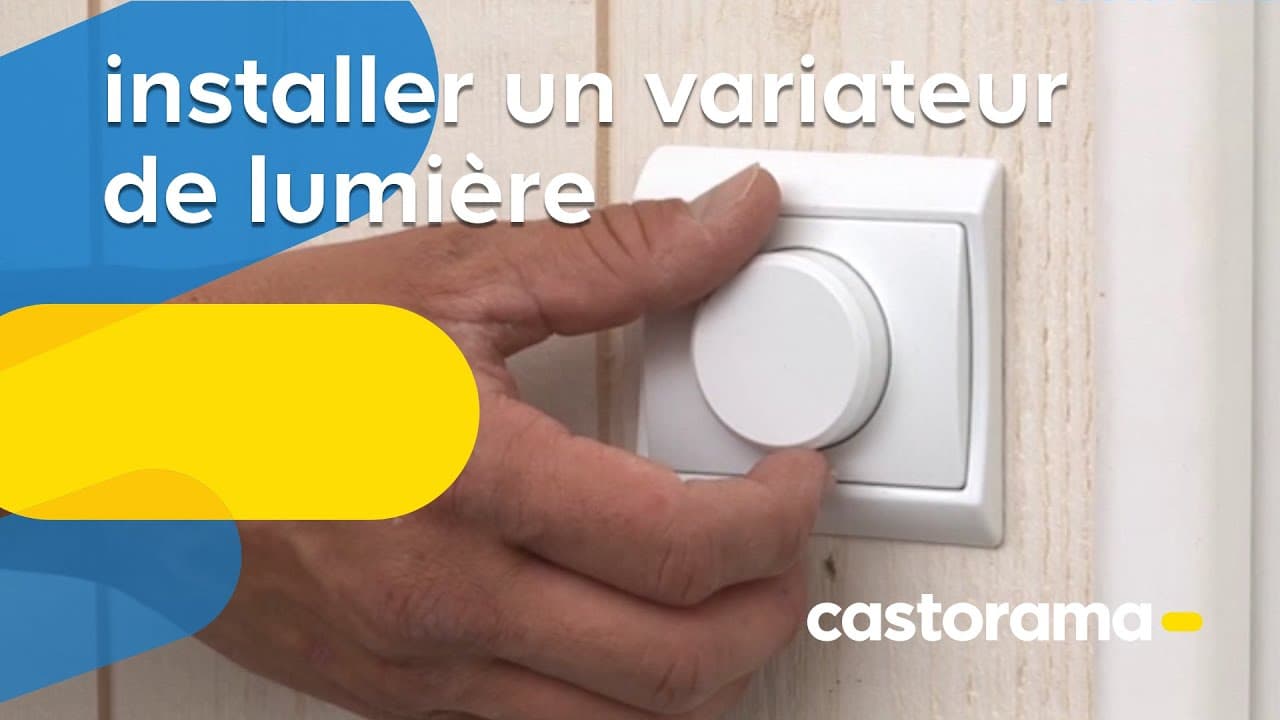 Miniature — Installer un variateur de lumière (Castorama)