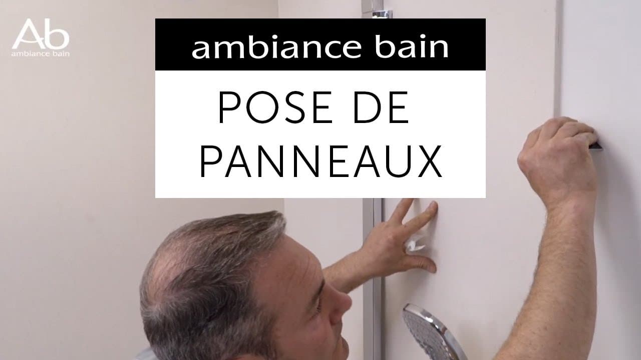 Miniature — Comment poser un panneau mural de douche ?