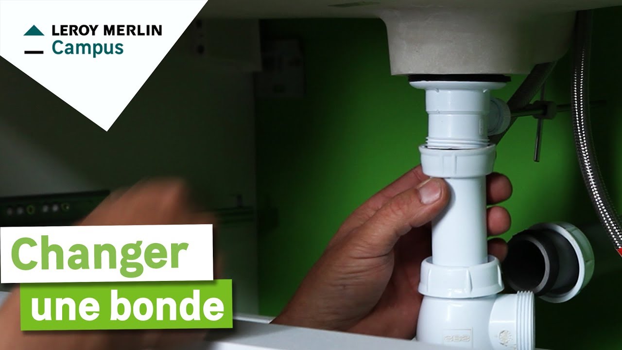 Miniature — Comment changer une bonde ? Leroy Merlin