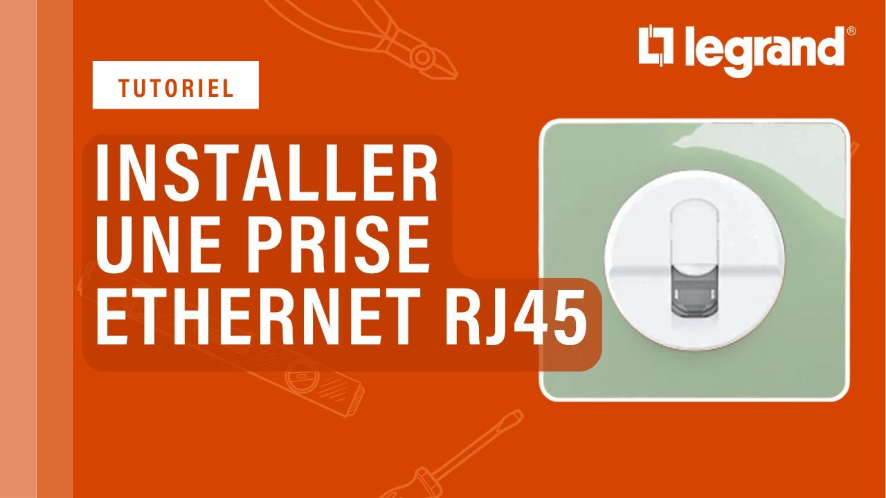 Miniature — Comment installer une prise Ethernet RJ45 Céliane de Legrand ?