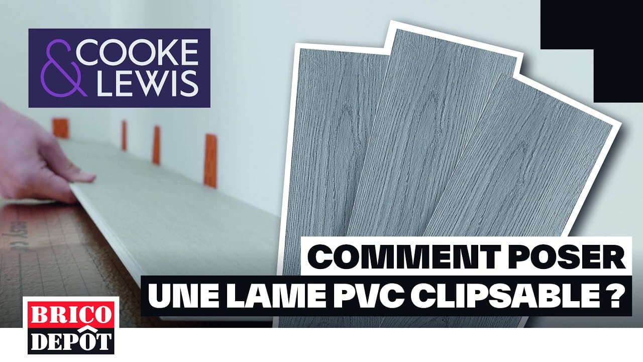 Miniature — Comment poser des lames PVC clipsables - Guide en 3 étapes faciles avec Brico Dépôt