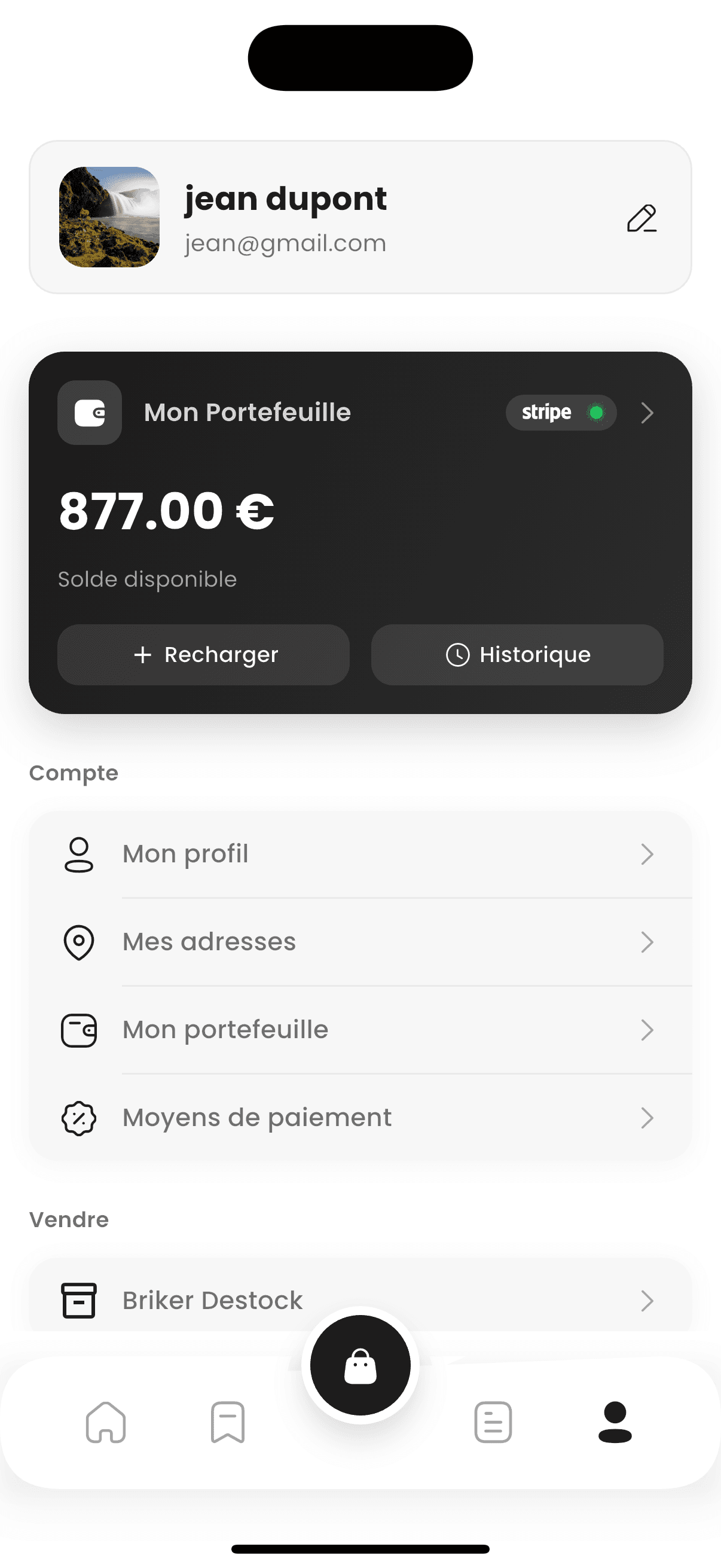 Carte BRIKER — annonces et livreurs autour de vous en temps réel
